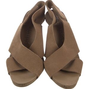 Pedro Garcia Suede Slingback Heels